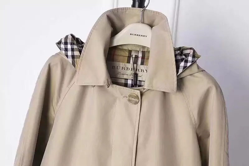 burberry vintage trench 2018 femmes london botton veste hoodie apricot